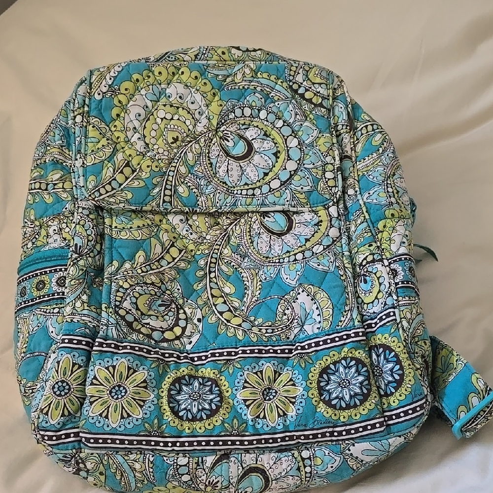 Vera Bradley Vibrant Patterned Backpack - image 1